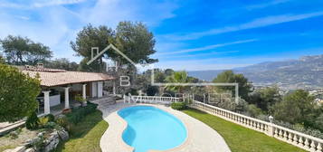 Villa d'Exception avec Piscine et Vue Panoramique sur la Côte d'Azur