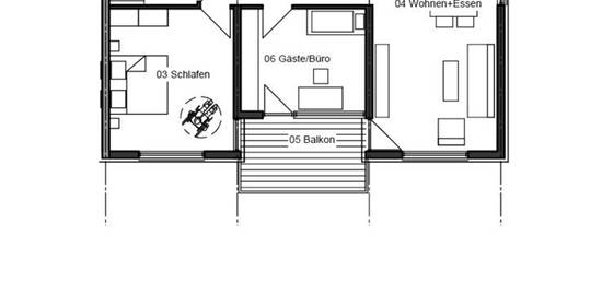 Komfortable 3-Zimmer-Wohnungen mit Tiefgarage, Aufzug und Terrasse, mit Gartenanteil