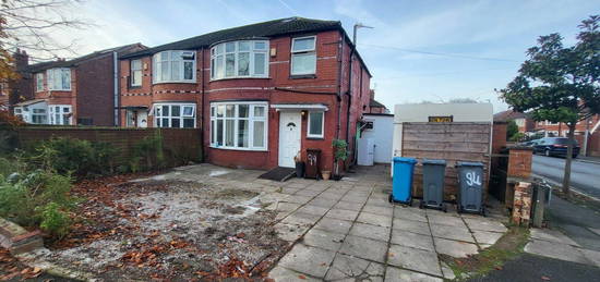 Semi-detached house to rent in Parrs Wood Road, Didsbury, Manchester M20