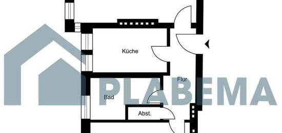 Individuelle 2-Zimmer Altbau Wohnung im Stadtzentrum, WG-geeignet, Möblierung möglich