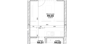 FINREA│1 izbový byt typu A-H4 v novostavbe Kubínske výhľady