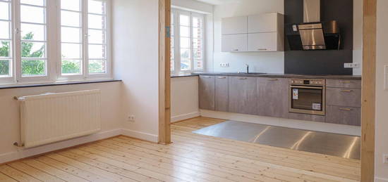 Sanierte Maisonette-Wohnung mit Blick auf die Oelder Innenstadt