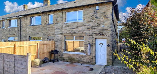 End terrace house for sale in Hill Crescent, Southowram, Halifax HX3