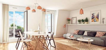Appartement neuf  à vendre, 2 pièces, 1 chambre, 45 m²