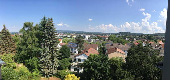 Apartment mit Panoramablick über Aschaffenburg bis Frankfurt