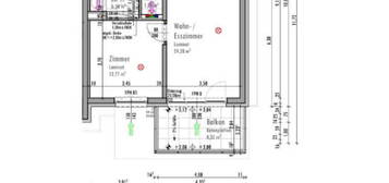 Junges Wohnen: 2-Zimmerwohnung im 1.OG mit Balkon