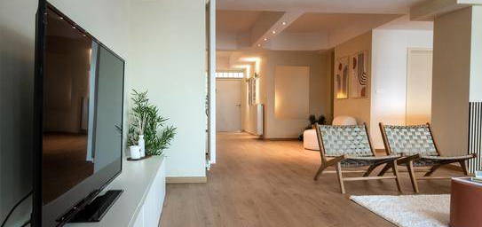 Appartement meublé  à louer, 3 pièces, 2 chambres, 72 m²