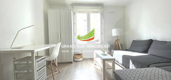 T1 meublé, quartier Saint-Michel 31400 : 530€ CC