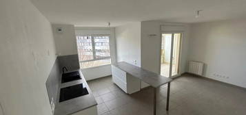 Appartement  à louer, 2 pièces, 1 chambre, 44 m²