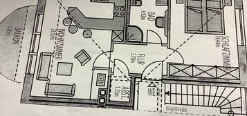 Wohnung 52m² Balkon Westerstede nahe Klinikum Garage+Abstellraum