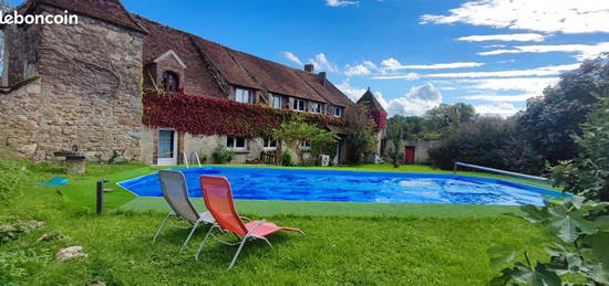 Location Manoir de 350m2 avec piscine chauffée