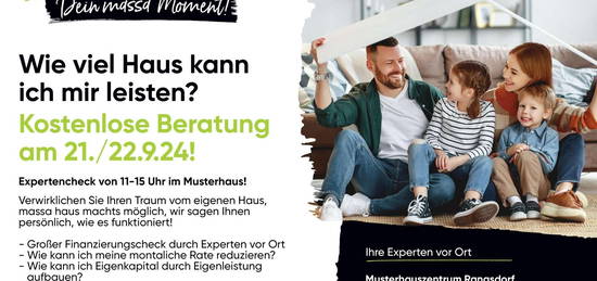 Exklusivberatung! Wie viel Haus und Grundstück kann ich mir leisten