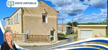 Maison de 110 m² avec cour, garage et atelier