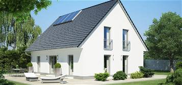 Inkl. Grundstück! Ihr Einfamilienhaus mit  PV-Anlage, Lüftungsanlage mit Wärmerückgew.+ Wärmepumpe!