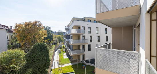 PROVISIONSFREI | Bezugsfertige 3-Zimmer-Wohnung mit Balkon, viel Privatsphäre und Grünblick