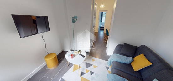 Appartement meublé  à louer, 3 pièces, 2 chambres, 53 m²