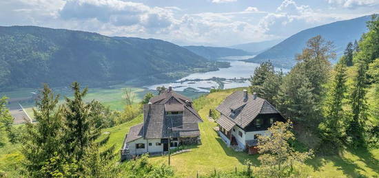 Traumresort in Best- &amp; Alleinlage über Ossiacher See