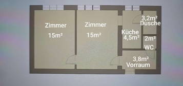 2-Zimmer EG-Gemeindewohnung