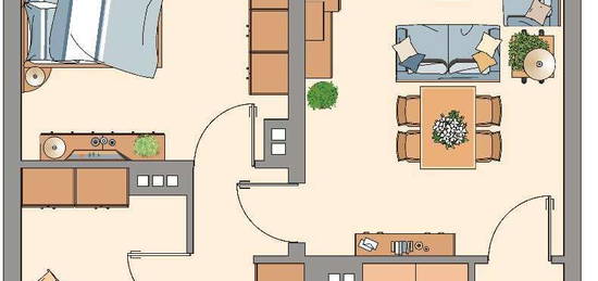 3-Zi.-Whng., Wannenbad mit Fenster, Balkon in Remscheid Lüttringhausen