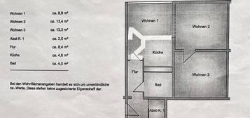 Nachmieter zum 01.12.24 gesucht 2-Raumwohnung in Frankfurt/Oder