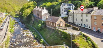 Terraced house for sale in Watersmeet Road, Lynmouth, Devon EX35