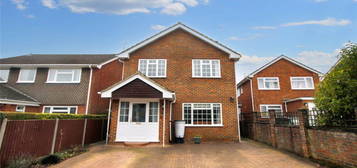 Detached house for sale in Compton Road, Church Crookham, Fleet, Hampshire GU52