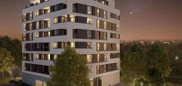 Erstbezug in Top-Lage: Moderne, sehr helle 2-Zimmer-Wohnung mit Balkon, EBK u. TG-Stellplatz
