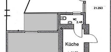 möblierte1-Raum-DG-Wohnung mit Terrasse und Einbauküche in Remscheid