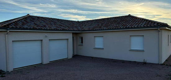 Maison neuve Tancon 118m² + 45m² garage double