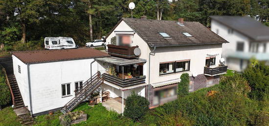 Großzügige 4-Zimmerwohnung mit Fernblick in Oberkaufungen