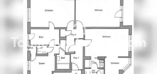 Tauschwohnung: Altbauwohnung mit Einliegerwohnung, Veranda und Vorgarten