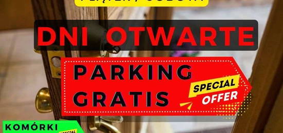 3 pok + dni OTWARTE hala/komórka || parking GRATIS