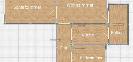 Freundliche 2-Zimmer-Wohnung in Alte Neustadt, Magdeburg