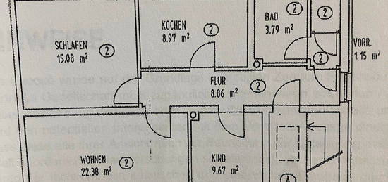 3 Zimmerwohnung in Mintraching