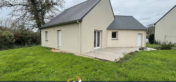 A LOUER - ROZ LANDRIEUX - VILDE BIDON - MAISON DE PLAIN PIED - 74 m² - 2 CHAMBRES - GARAGE - JARDIN