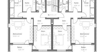 Gemütliche Wohnung mit Balkon in Burghausen