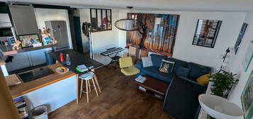 Location appartement 54m² meublé Lyon 7ème - Bail mobilité (1er février - 31 juillet 2025)