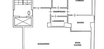 Lungo Po Antonelli: Ampio quadrilocale finemente R