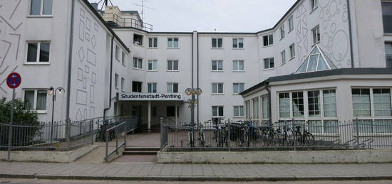 1-Zimmer-Apartment nahe Universität und OTH in der Studentenstadt Pentling ab sofort zu vermieten