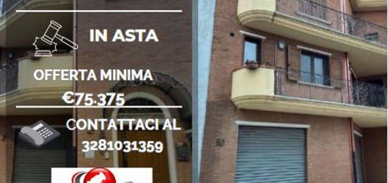 Appartamento all'asta in via Manzoni