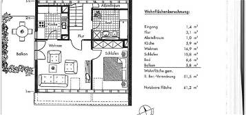 2,5 Zimmer Wohnung in Salach