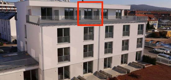 1-Zimmer Appartement uninah, möbliert und Dachterrasse