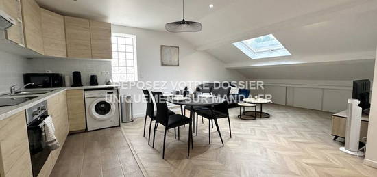 Appartement meublé  à louer, 3 pièces, 2 chambres, 49 m²