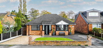 Detached bungalow for sale in Heathmoor Avenue, Lowton, Warrington WA3