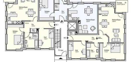 EG-Wohnung 2-Zimmer / Neubau / Zentrumsnah / gehobene Ausstattung / Barrierefrei