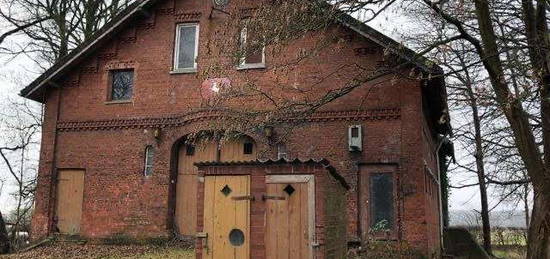 Stallgebäude und Bauernhaus im Gut Moor