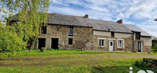 Maison longère 2 étages  à vendre, 3 pièces, 2 chambres, 68 m²