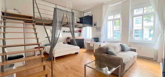 Fully Furnished Studio with Terrace Available Now Friedrichshain