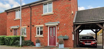 Semi-detached house for sale in Worthington Close, Nythe, Swindon, Wiltshire SN3