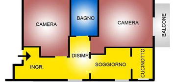 Trilocale bologna zona massarenti s.orsola